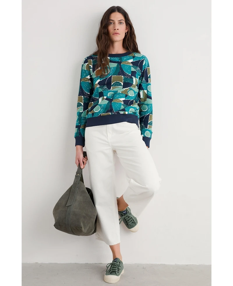 Seasalt Cornwall Women's Bright Wave Sweatshirt