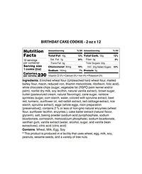 The Cravory Birthday Cake Cookies Gift Box