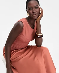 I.n.c. International Concepts Women's Mixed-Media Sweater Dress, Macy's Exclusive