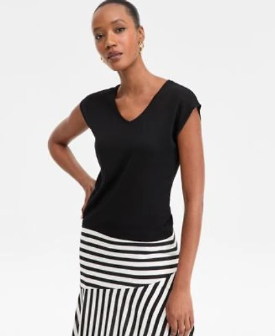 I.N.C. International Concepts Womens Cap Sleeve Sweater P Xs Xxl Macys Exclusive