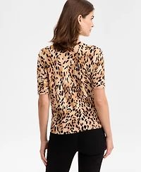 I.n.c. International Concepts Women's Elbow-Sleeve Crewneck Sweater, Macy's Exclusive