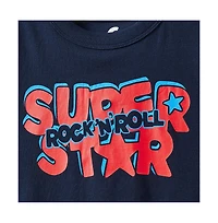 Cotton On Little Girls Poppy Oversize Graphic Print Tee