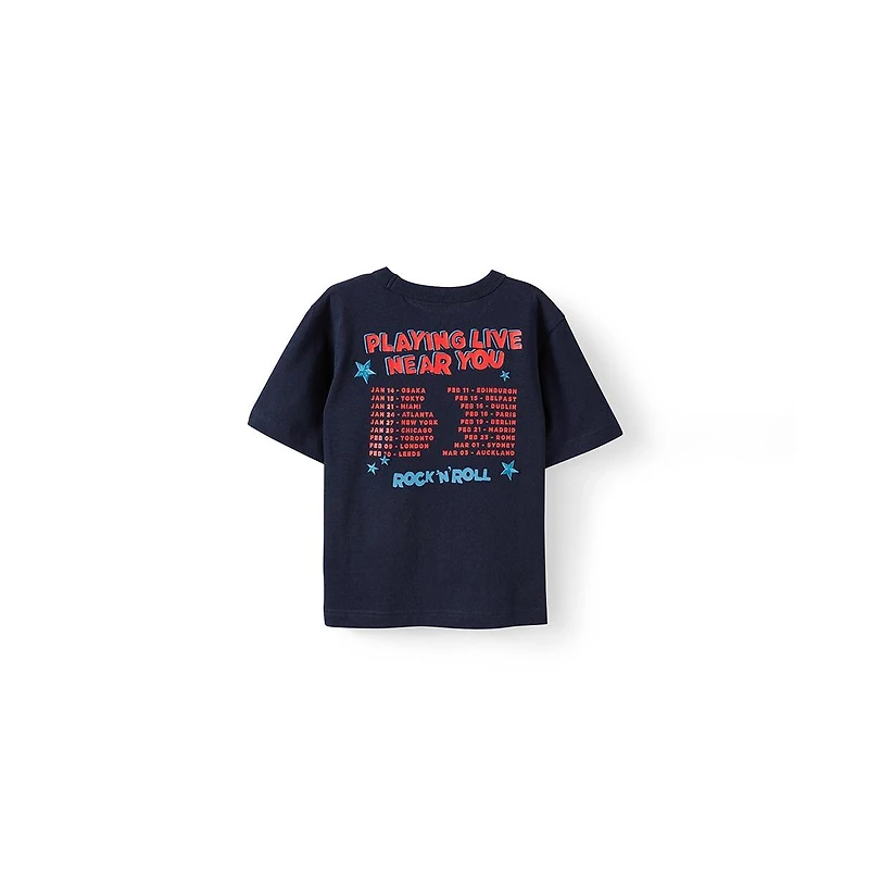 Cotton On Little Girls Poppy Oversize Graphic Print Tee