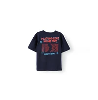 Cotton On Little Girls Poppy Oversize Graphic Print Tee