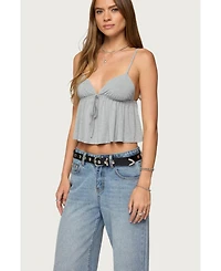 Edikted Women's Sunrise Babydoll Tank Top