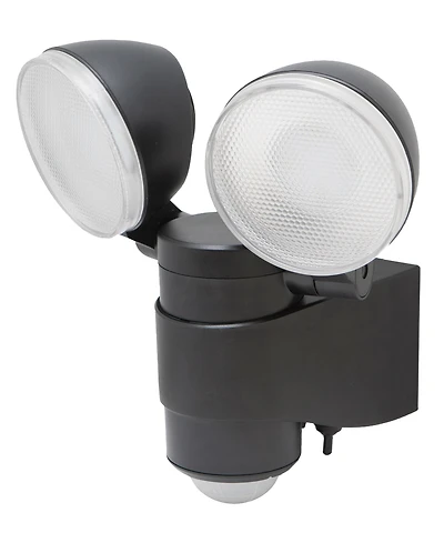 Maxsa Innovations Battery-powered Motion-activated Dual Head Led Security Spotlight