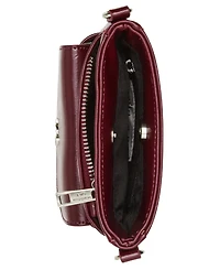 Madden Girl Inezc Crinkle Magnetic Phone Pouch Crossbody