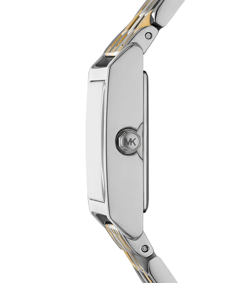 Michael Kors Women's Georgie Three-Hand Two-Tone Stainless Steel Watch, 27mm