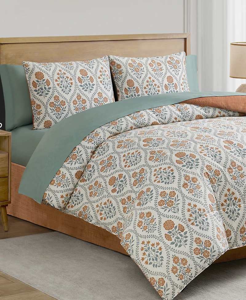 Mytex Hazel 8-Piece Reversible Comforter Sets