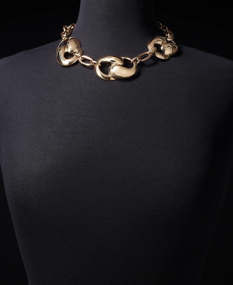 I.n.c. International Concepts Twist Chain Toggle Necklace, Macy's Exclusive