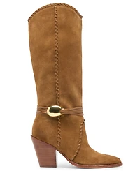 Dolce Vita Women's Jody Whipstitch Tall Heeled Western Boots