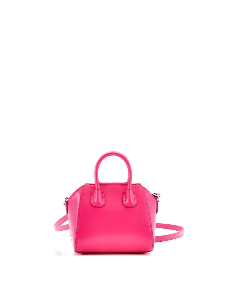 Pre-Owned Givenchy Micro Antigona Bag Leather
