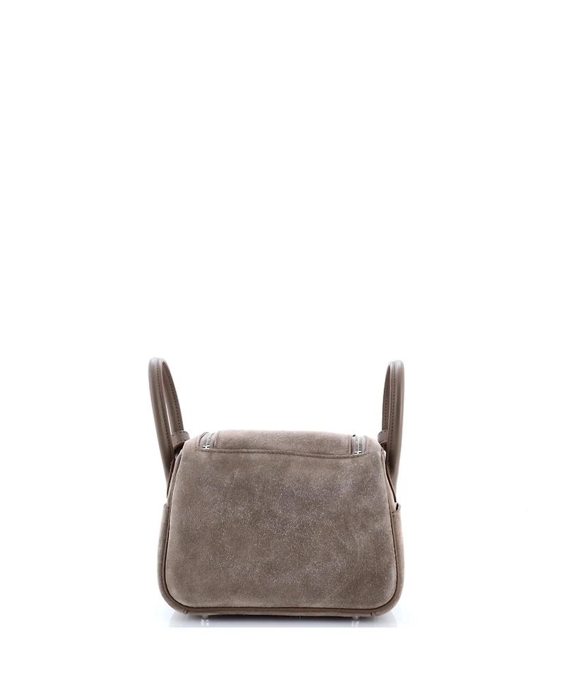 Pre-Owned Hermes Mini Lindy Bag Grizzly and Swift