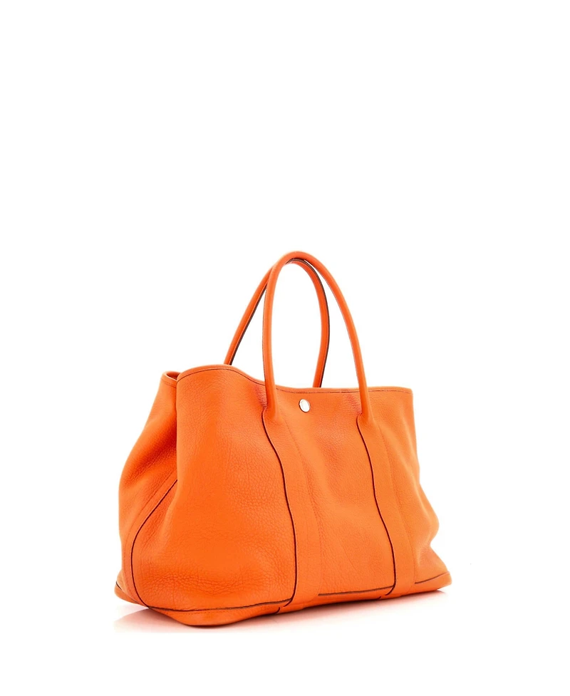 Pre-Owned Hermes 36 Garden Party Tote Leather