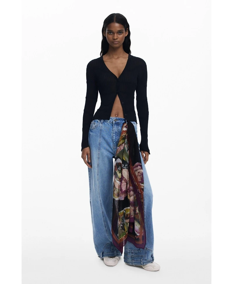 Desigual Women's Scarf designed by Mr. Christian Lacroix