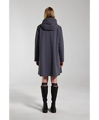 Stutterheim Women's Mosebacke Lightweight Zip Matte Raincoat