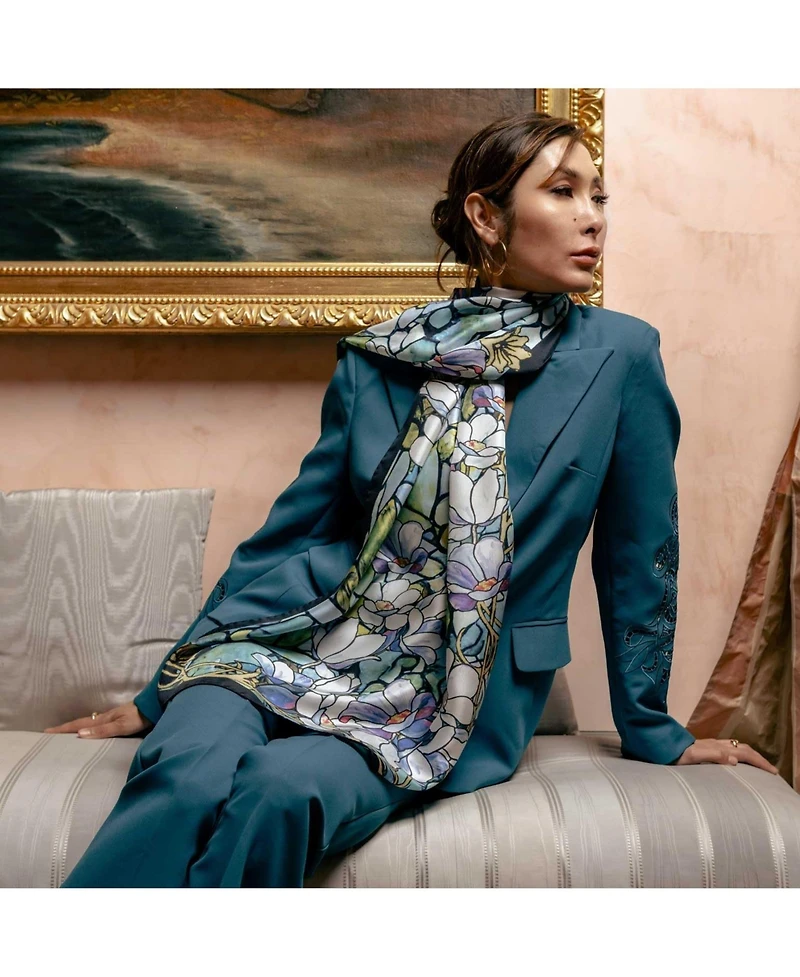 Elizabetta Tiffany - Long Silk Scarf for Women