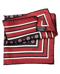 Elizabetta Men's Pantera - Silk Pocket Square for Men