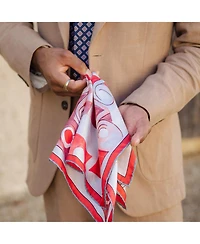 Elizabetta Men's Prato - Silk Pocket Square for Men