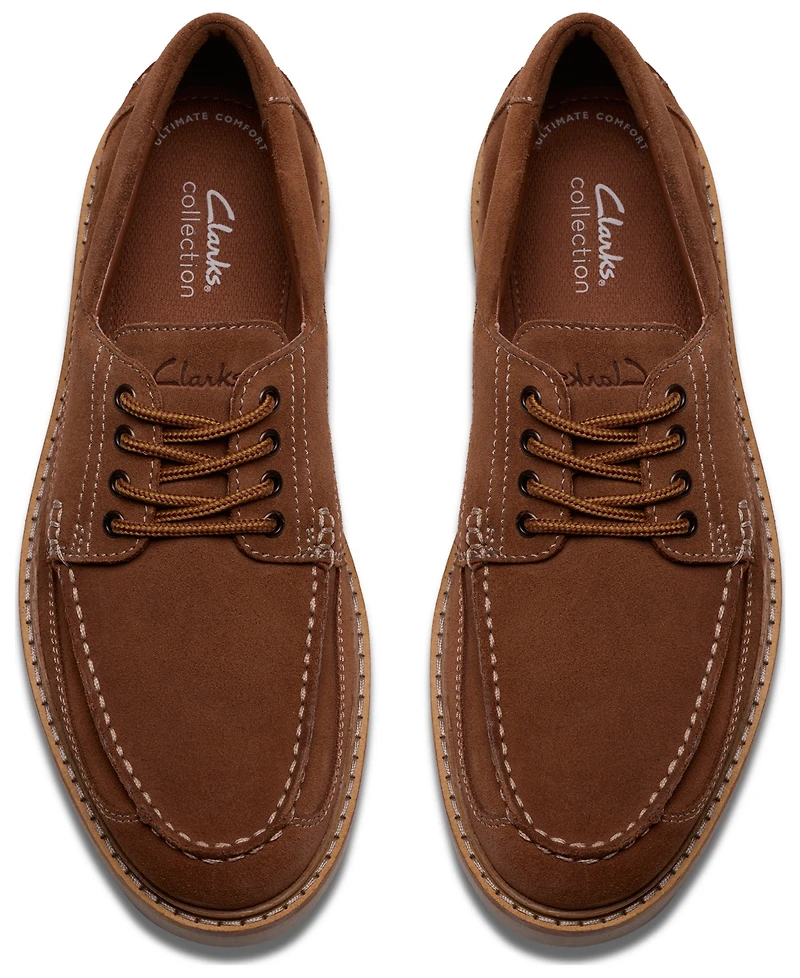 Clarks Men's Weltridge Moc Toe Dress Casual Derby Shoe
