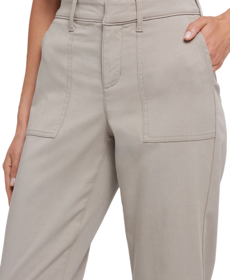 Nydj Petite Utility Straight Cropped Pants