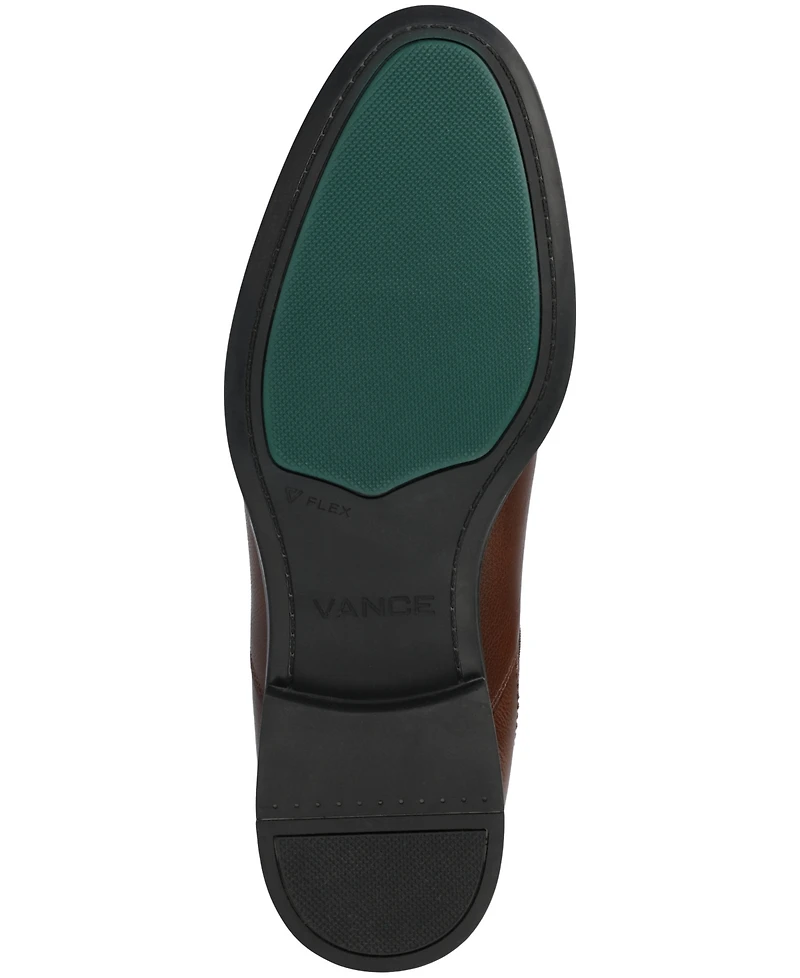 Vance Co. Men's Josiah Pull On Comfort Chelsea Boots