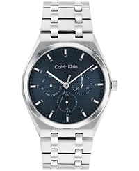 Calvin Klein Men's Ck Motion Silver Tone Stainless Steel Bracelet Watch 39mm