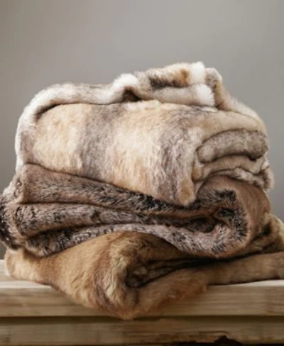 Battilo Luxury Tipped Faux Fur Throw