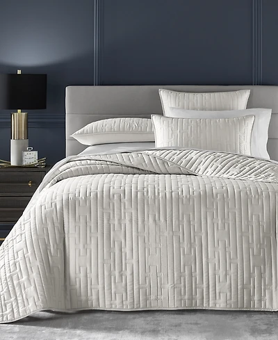 Hotel Collection Chain Links Coverlet Set, Full/Queen, Exclusively at Macy's