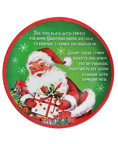 Mr. Christmas Santa Claus's Giving Plate