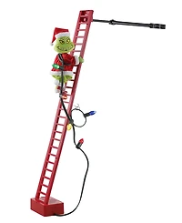 Mr. Christmas Super Climbing Grinch with Ladder