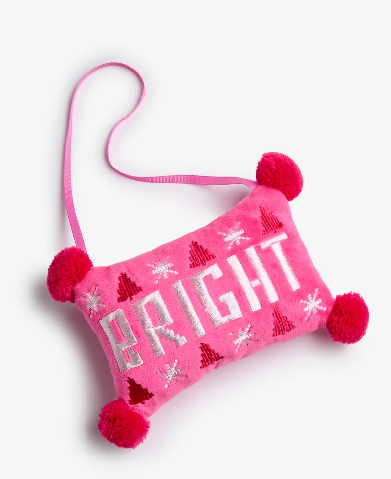 Holiday Lane Merry Magic Bright Pillow Ornament, Macy's Exclusive