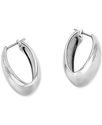 Calvin Klein Small Modern Purity Hoop Earrings, 0.97"