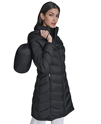Charter Club Women's Packable Hooded Puffer Coat, Created for Macy's