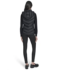 Charter Club Women's Packable Hooded Puffer Vest