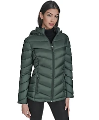 Charter Club Women's Packable Hooded Puffer Coat