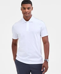 Alfani Men's Regular-Fit Mercerized Polo Shirt, Created for Macy's