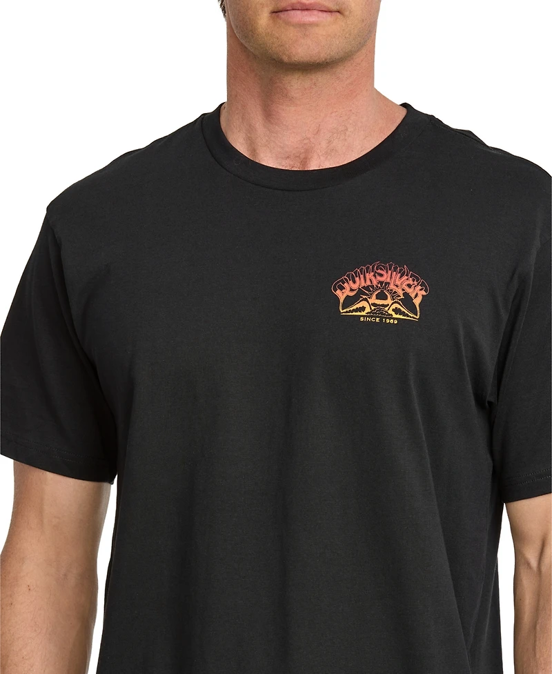 Quiksilver Men's A Frame Arch Short Sleeve T-Shirt
