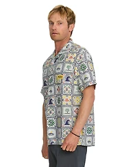 Quiksilver Men's Baja Casual Short Sleeve Shirt