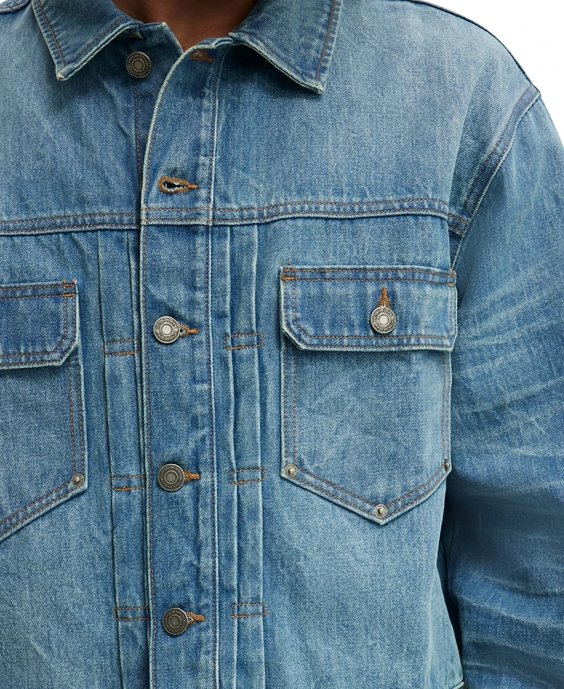 Cotton On Men's Denim Rinse Jacket
