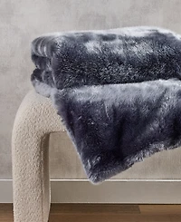 Hotel Collection Lynx Faux Fur Throw, 50" x 60", Exclusively at Macy's