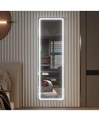 Vlsrka Full-Length Mirror with Adjustable Rgb Lighting