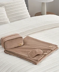 Ugg Raegan 3-Pc. Throw, Eye Mask and Case Gift Set