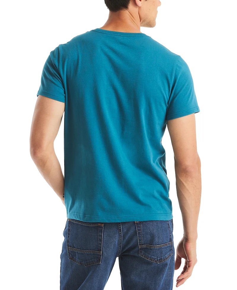 Nautica Men's Short Sleeve Modern Sailboat Graphic T-Shirt