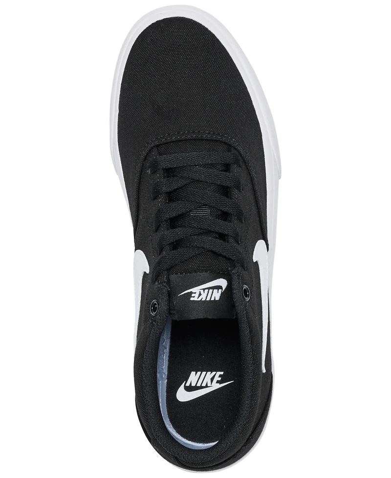 Nike Women's Sb Charge Canvas Casual Skate Sneakers from Finish Line
