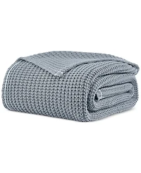 Ugg Luna Cotton Waffled Knit Throw Blanket, 50" x 70"