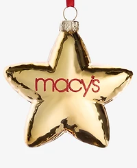 Macy's Thanksgiving Day Parade 2025 Glass Star Balloon Ornament, Macy's Exclusive