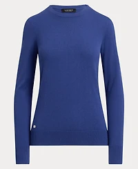Lauren Ralph Women's Cotton-Blend Sweater