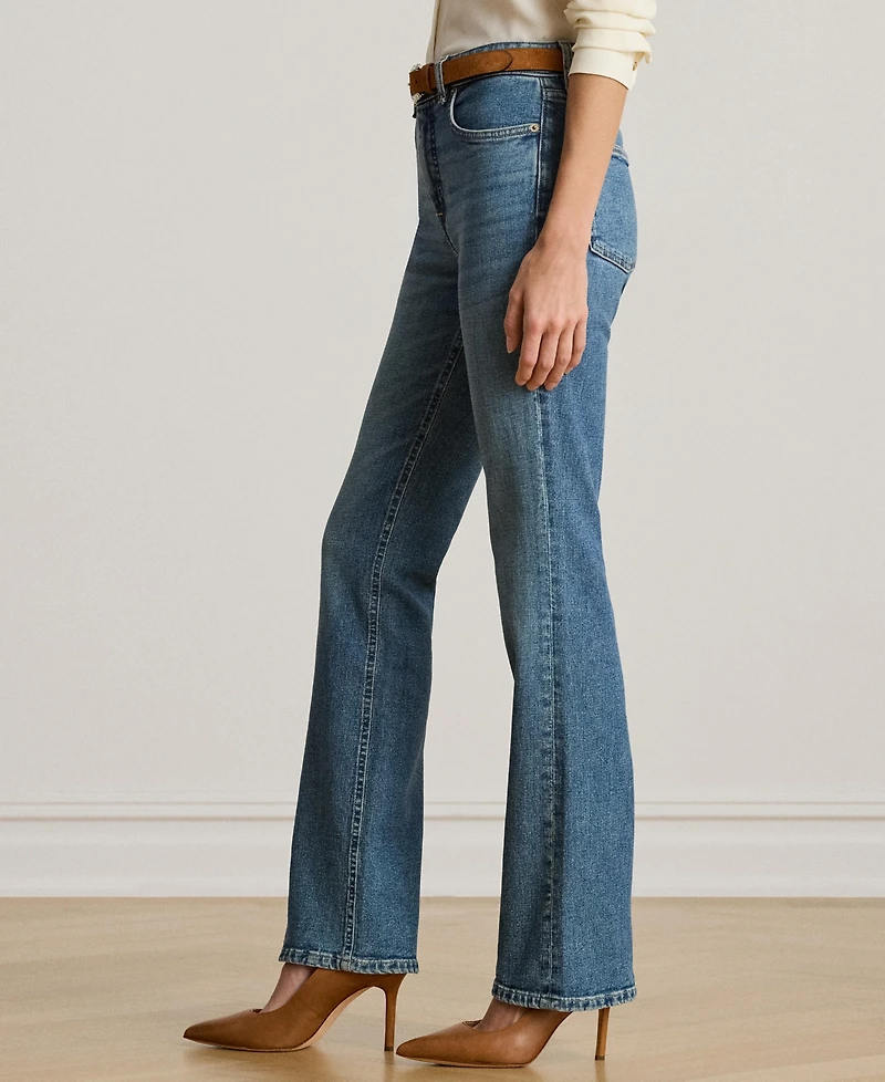 Lauren Ralph Women's High-Rise Boot Jeans