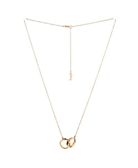 Pre-Owned Tiffany & Co. Atlas X Closed Interlocking Pendant Necklace